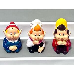 Snap Crackle Pop Power Movers 1984 Talbot Toys Kellogg's Rice Krispies Vtg